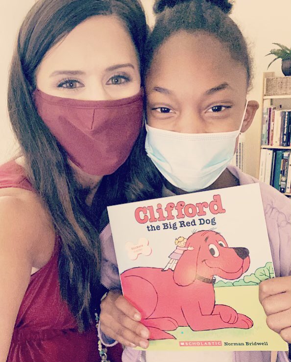 She asked her teacher if she could come read to me. 😍😍😍 <a href="/Mrs_Renfroe/">Angel Renfroe</a> @Killian_STEAM