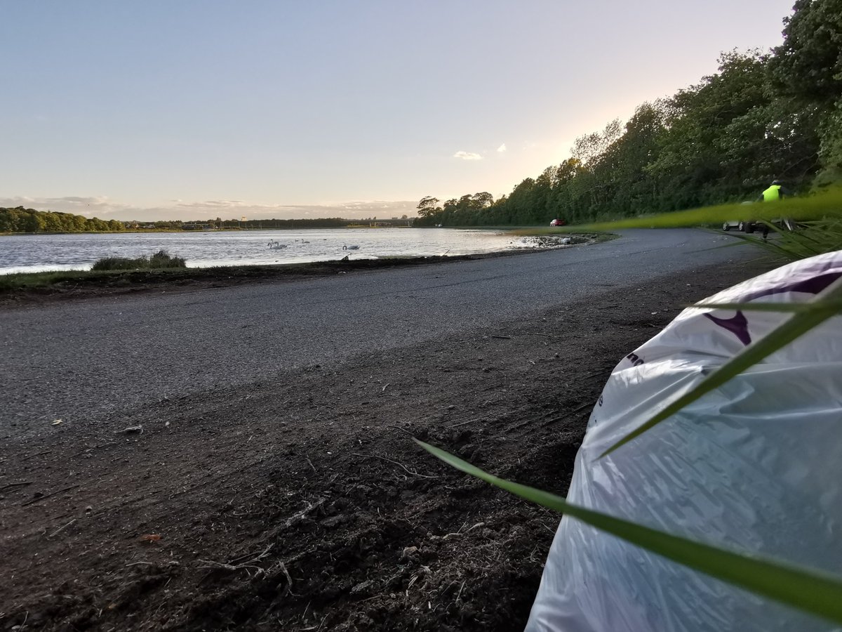 #HappyWorldBicycleDay Beautiful evening cycling +litter picking at the Broadmeadow Estuary!! #SpecialAreaofConservation #SpecialProtectedArea #BroadmeadowEstuary #takeyourlitterhome #leavenotrace @Fingalcoco @FingalGreens @LeaveNoTraceIrl