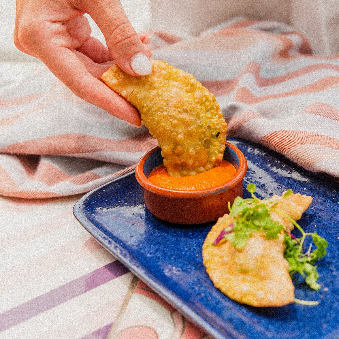 You can never have enough empanadas 🔥 Come try our rotating selection! #BuenaVidaVibes
