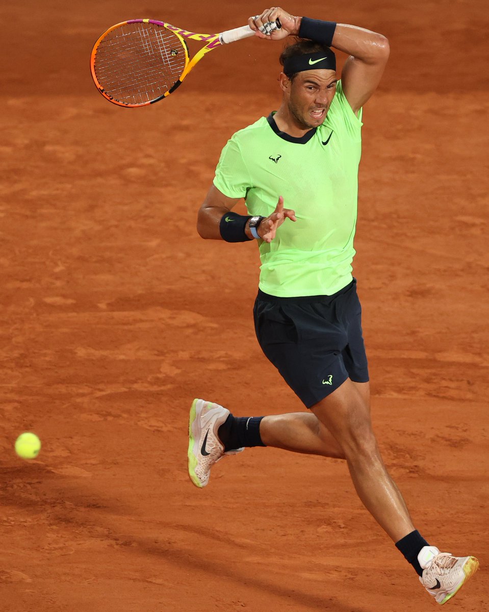 AustralianOpen's tweet photo. 35 years of age and still at the top of his game 🎂 🙌

@RafaelNadal defeats Richard Gasquet 6-0 7-5 6-2 and improves their H2H to 17-0.

#RolandGarros https://t.co/rYkGU9aQ2O