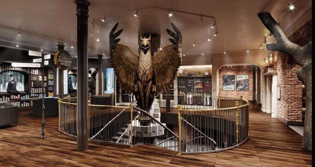 ¡Hoy ha abierto oficialmente la tienda más grande del mundo dedicada al universo de #HarryPotter en Nueva York!