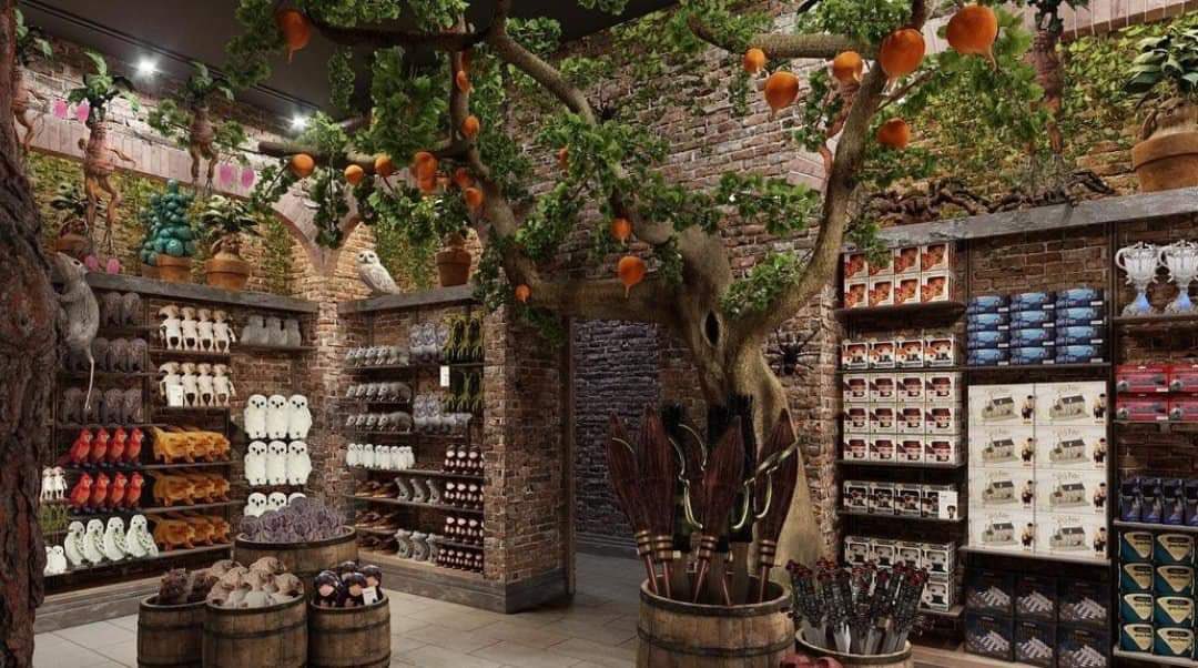 El_Traslador's tweet photo. ¡Hoy ha abierto oficialmente la tienda más grande del mundo dedicada al universo de #HarryPotter en Nueva York! https://t.co/9CTFOSL88p