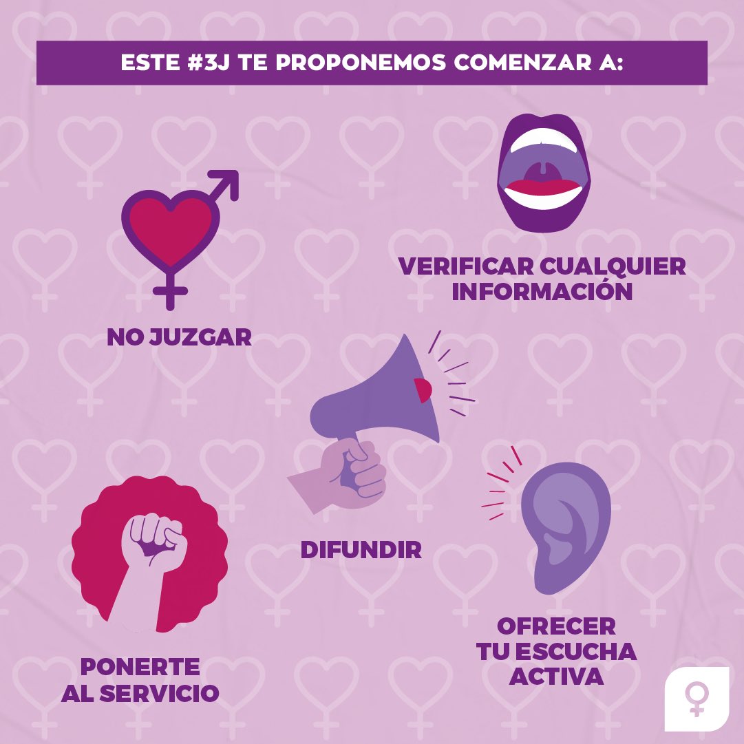 FundacionAvon's tweet photo. ¿Qué podemos hacer para aportar desde nuestro lugar en la lucha por erradicar la violencia de género?

📢 5 acciones que podés hacer hoy (y todos los días) desde tu casa.

#3J
#NiUnaMenos
#VivasNosQueremos
#AisladasNoSolas⁣
#ViolenciaDeGénero⁣ https://t.co/FTz0tYqCUC