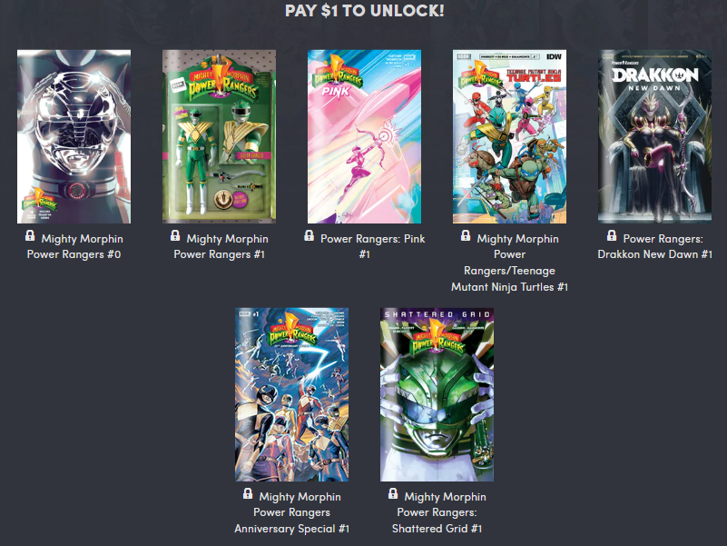 Ranger_Liz's tweet photo. Adding in the screenshots so you can see what you get for the price tiers. $1, $10, $18, and $25 for all of it. ⚡️⚡️

https://t.co/qGl8P3xg01

#PowerRangers https://t.co/3dtkl4G9gd