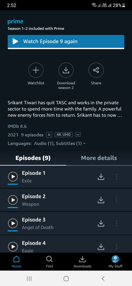 DoshantKumar's tweet photo. #TheFamilyMan2 #AmazonPrime @PrimeVideoIN https://t.co/X2SN3AB2hP