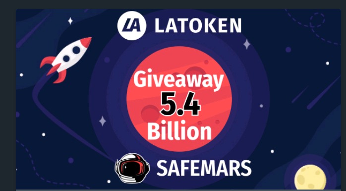 SaweezM's tweet photo. Safemar great project and great team 
#SAFEMARS  #LATOKEN 

Hey, get SAFEMARSGA tokens and spread great technology. It’s free, very easy, and powerful.
https://t.co/Lg86KyM8oS https://t.co/aAMrmKRjF9