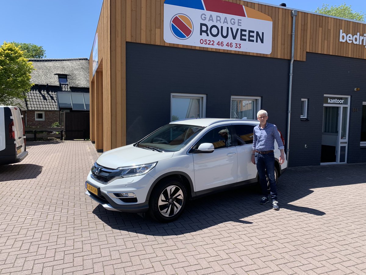 De Honda CR-V afgeleverd en blijft in Rouveen!! Bedankt Harrie voor het vertrouwen!! Veel rijplezier met de auto!!☀️