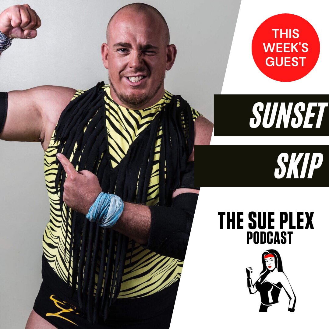 sueplexpod's tweet photo. This week's guest is none other than @findsunsetskip

A 20 year vet of the British Wrestling scene we catch up and find out more about what makes the 6’3” 275lbs of hoss tick!

Photo thanks to @OliRingside 

#sueplex #wrestlingpodcast #findsunsetskip #britwres https://t.co/krUiEb8W8x
