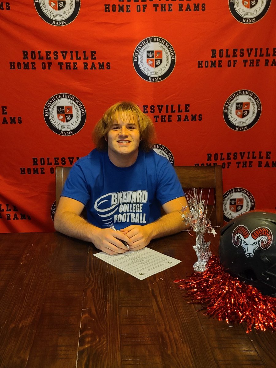 caden_brien's tweet photo. Excited to announce that I have signed to and will be attending Brevard College 🌪💙
@CoachS_Nelson @CoachKhayat @LukeJaicks @BCTornados @BrevardF5 @jerryflora1 @Rolesvilleramf1 @coachb_rhs https://t.co/LCFBrP8wRS