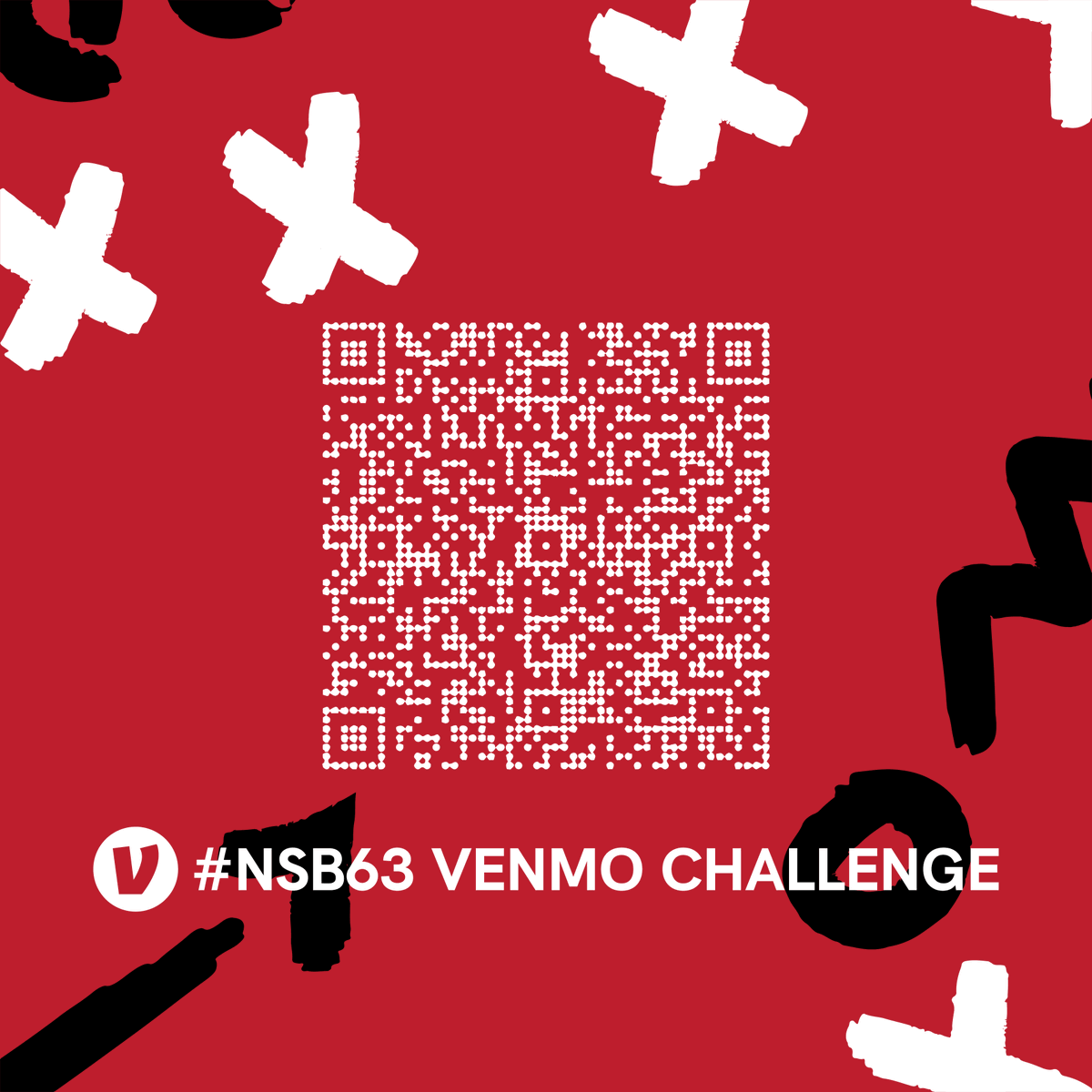 Saturday on the field North v. South, today and tomorrow North v. South in the #NSB63 #VenmoChallenge.  Donate to <a href="/neshrinebowl/">Nebraska Shrine Bowl</a> on Venmo or scan the QR code!  Tag your player and use the hashtag (#North or #South) in your donation message. #MoreThanAGame