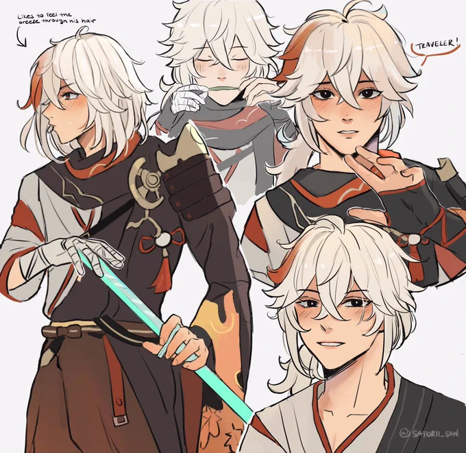 doodles🍁 #kazuha #原神 #GenshinImpact 