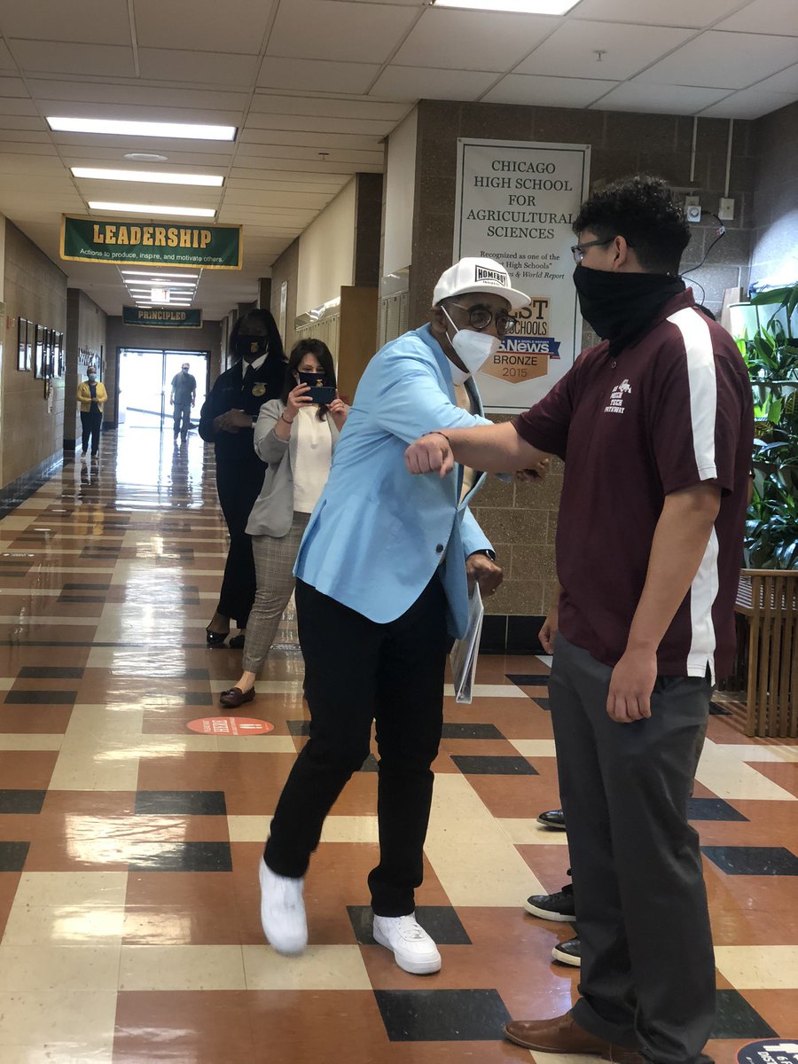 Bobby L. Rush (@bobbylrush) on Twitter photo I was beyond thrilled to have the chance to tour <a href="/ChicagoAgHS/">Chgo HS Ag Sciences</a>, a public school in the First District with a 78-acre farm and 800 brilliant and dedicated high schoolers studying #agriculture and #STEM.
I loved meeting and learning from so many of them today! I was beyond thrilled to have the chance to tour <a href="/ChicagoAgHS/">Chgo HS Ag Sciences</a>, a public school in the First District with a 78-acre farm and 800 brilliant and dedicated high schoolers studying #agriculture and #STEM.
I loved meeting and learning from so many of them today!