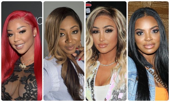 Bossip's tweet photo. #BasketballWives: Evelyn Lozada Is Bouncing But DJ Duffey, Angel Brinks, Brooke Bailey And Brittish Williams Are Back With The Squad 

You read that right...Evelyn Lozada is leaving “Basketball Wives.” https://t.co/rIhYWUowj3 https://t.co/xkMlD5gle9