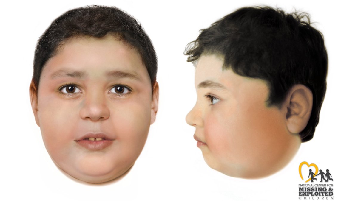 traciwilson's tweet photo. If you follow me, please retweet.  This child could be from anywhere!  FBI offering $10,000 reward for help identifying child found dead on trail. If you have any information, please contact LVMPD at (702) 828-3521 or (702) 828-2907, or the FBI at 1-800-225-5324. https://t.co/EDjzvqHVud