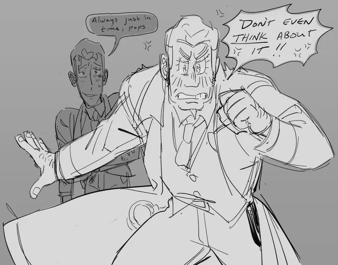 Zenigata is the president of the Lupin Protection Squad!💢✨ 