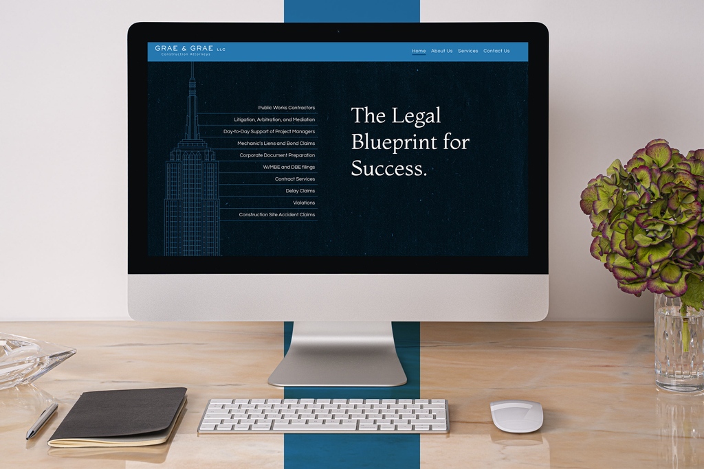 fmkagency's tweet photo. We don't meant to brag, but we'd say we make a pretty damn good website. 💻 With Grae &amp; Grae Construction Attorneys, we helped them build a more modern website that was inline with their brand. Check out our website below. 👇

https://t.co/6kYyN0vmqO https://t.co/SUstWYOcbM