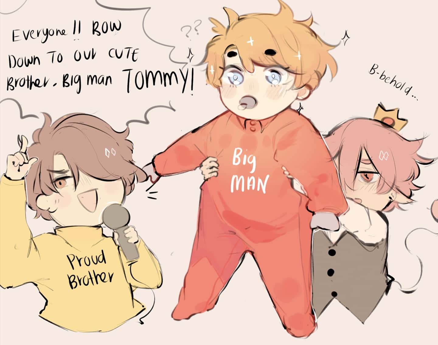 Baby in cheap tommy