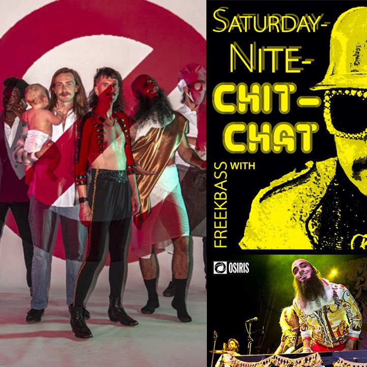 freekbass's tweet photo. Join me this Saturday night at 9pm ET for the ‘SATURDAY-NITE-ChitChat with FREEKBASS’ livestream with guests Sky & Alex from @foxyshazam ! Available at the @JamBase , @osirispod , @colorredmusic , & @freekbass Facebook Pages! 📡 https://t.co/rVfXpZ9LhN #FoxyShazam #freekbass https://t.co/EwrjRiyInS