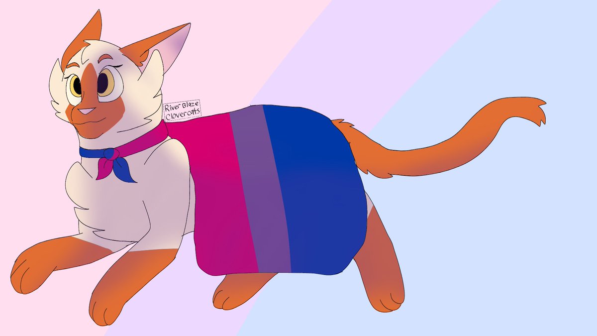 RiverblazeC's tweet photo. Happy Pride Month 
Turns out I'm bi https://t.co/voqddIxyEv