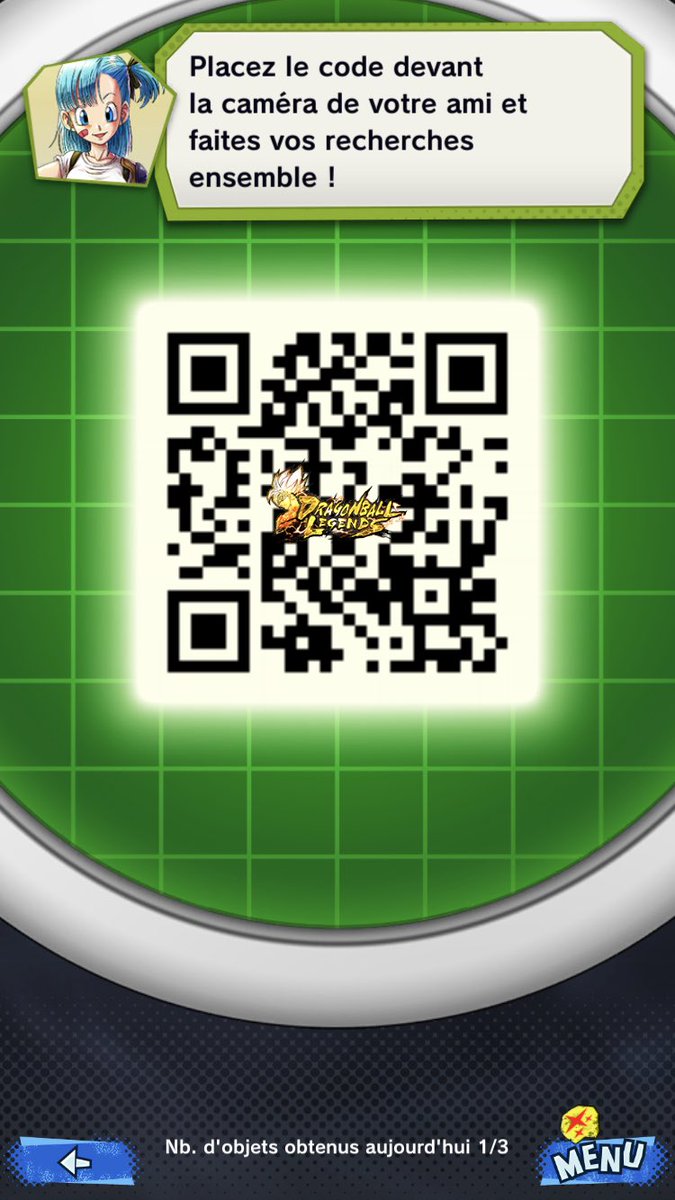 #DBLegends  code 999v6rqw envoyez votre QR en réponse svp