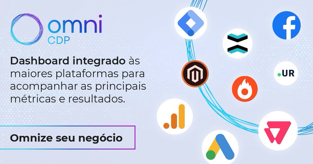 omnicdp's tweet photo. Dashboard integrado às maiores plataformas para acompanhar as principais métricas e resultados. Omnize seu negócio! https://t.co/VfRUBXH3sR https://t.co/59Bi39nT3u