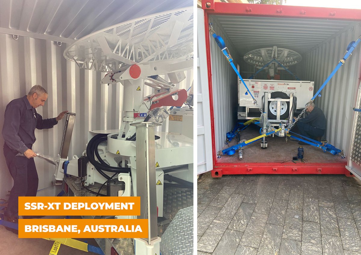 GroundProbeTM's tweet photo. Another system rolling out the door!
This SSR-XT is headed for a new metallurgical coal customer in the Bowen Basin in Queensland.
GroundProbe's SSR-XT remains the world's most proven and popular Slope Stability Radar in the market.
#GroundProbe #SSR-XT #SlopeStabilityRadar https://t.co/nnePaTOjEv