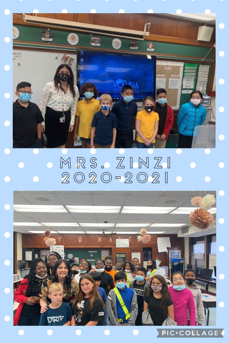 Mrs. Zinzi is one of our #firstyearteachers this year. Her first day with her Ss and the second photo is her class today. We’re thankful she chose Starke to start her career. As #ritapierson said, “Every child deserves a champion.” Thank you Mrs. Zinzi for being their champion.