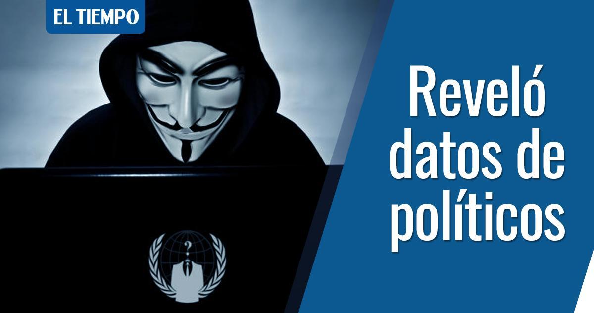 ELTIEMPO's tweet photo. Anonymous reveló el número de celular y la dirección de residencia de varios políticos del Centro Democrático ► https://t.co/pErbVbFFeV https://t.co/yYeQC6xxCk
