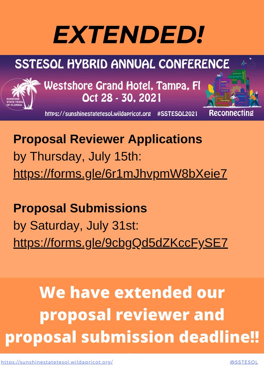 Sunshine State TESOL tweet media