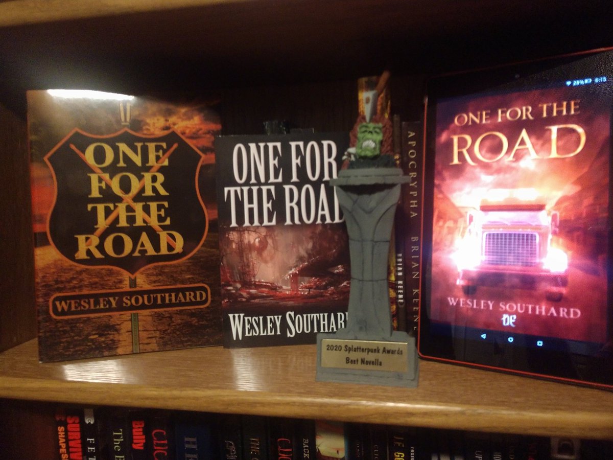 It's been a very long wait, but I finally got my Bernie! Once again, thank you to everyone who helped get my weird-ass little book nominated, and to all the readers who continue to discover it's "fowl" nature. You all rock! Quack quack!