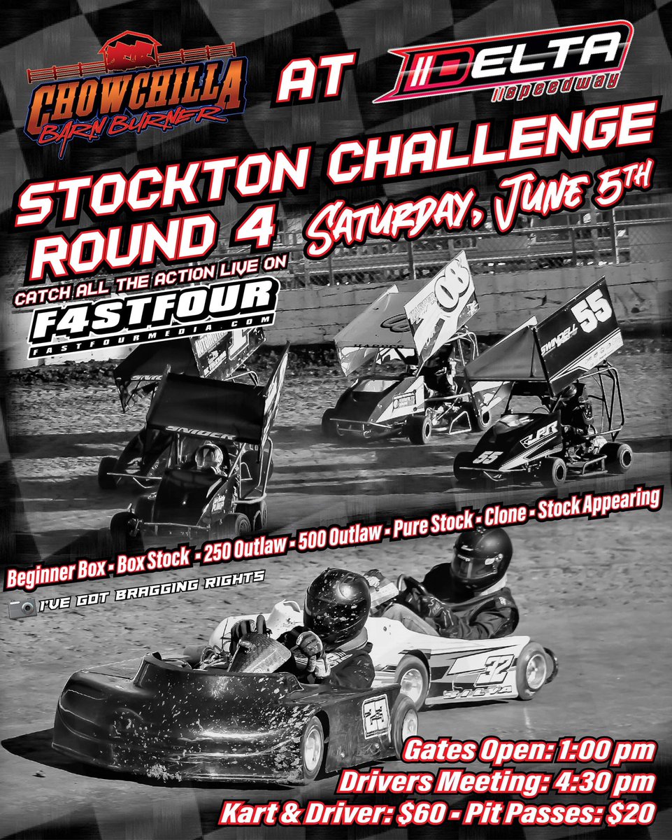 $1,000 to win open feature Saturday <a href="/deltaspeedway/">Delta Speedway</a>