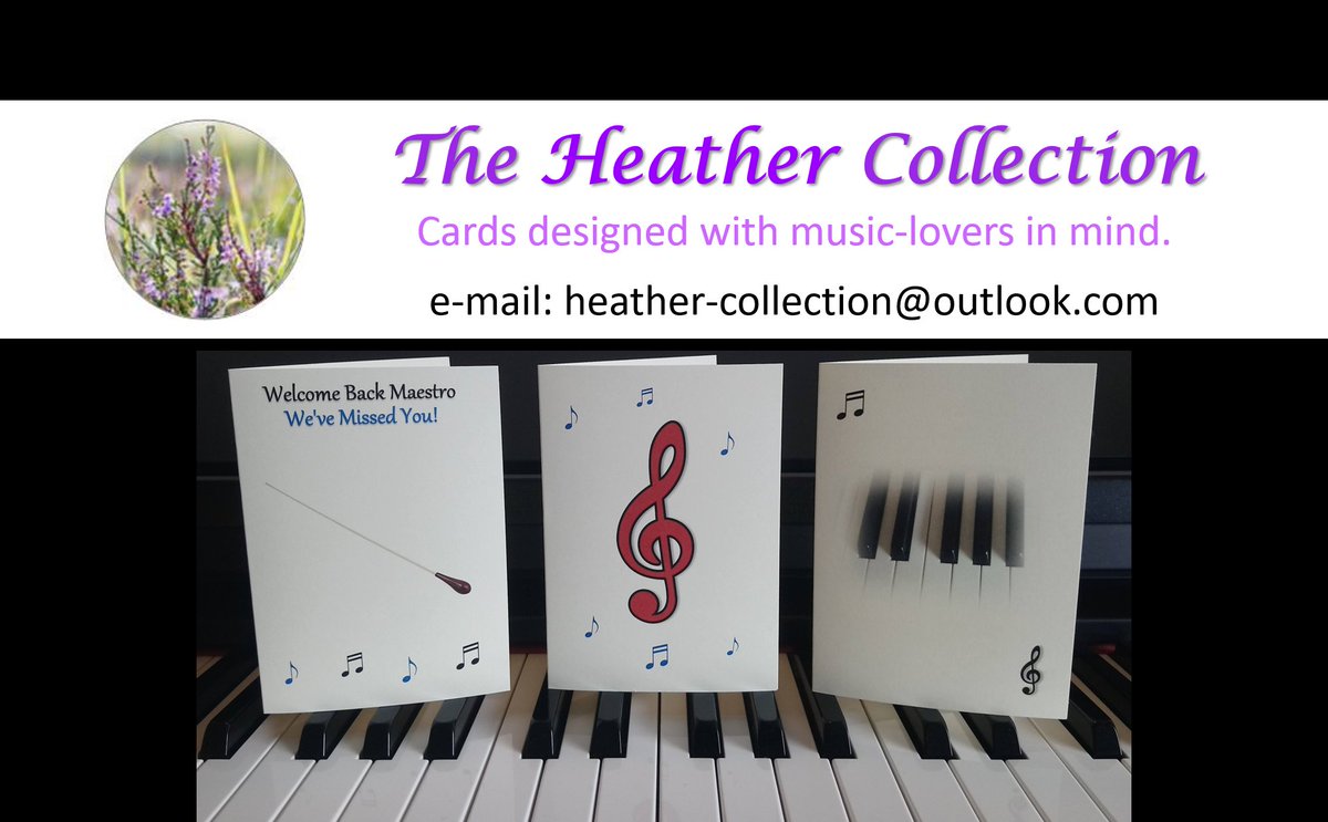 maestromarkuk's tweet photo. Do you know of anyone who's in a choir/orchestra/band? They might like to hear about The Heather Collection - cards designed with music-lovers in mind - including cards specifically welcoming conductors, musicians and singers back after lockdown. #musicalcards #makeyourselfathome https://t.co/sEWjzCNfQi