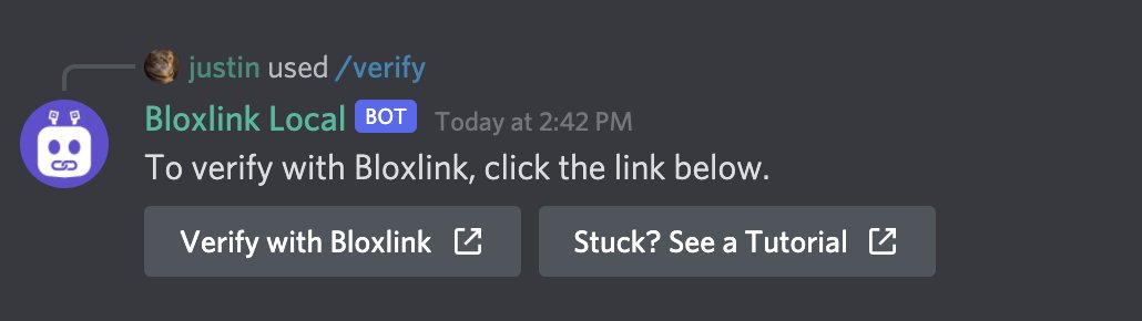 Tweets With Replies By Bloxlink Bloxlink Twitter - how to verify your roblox account on discord bloxlink