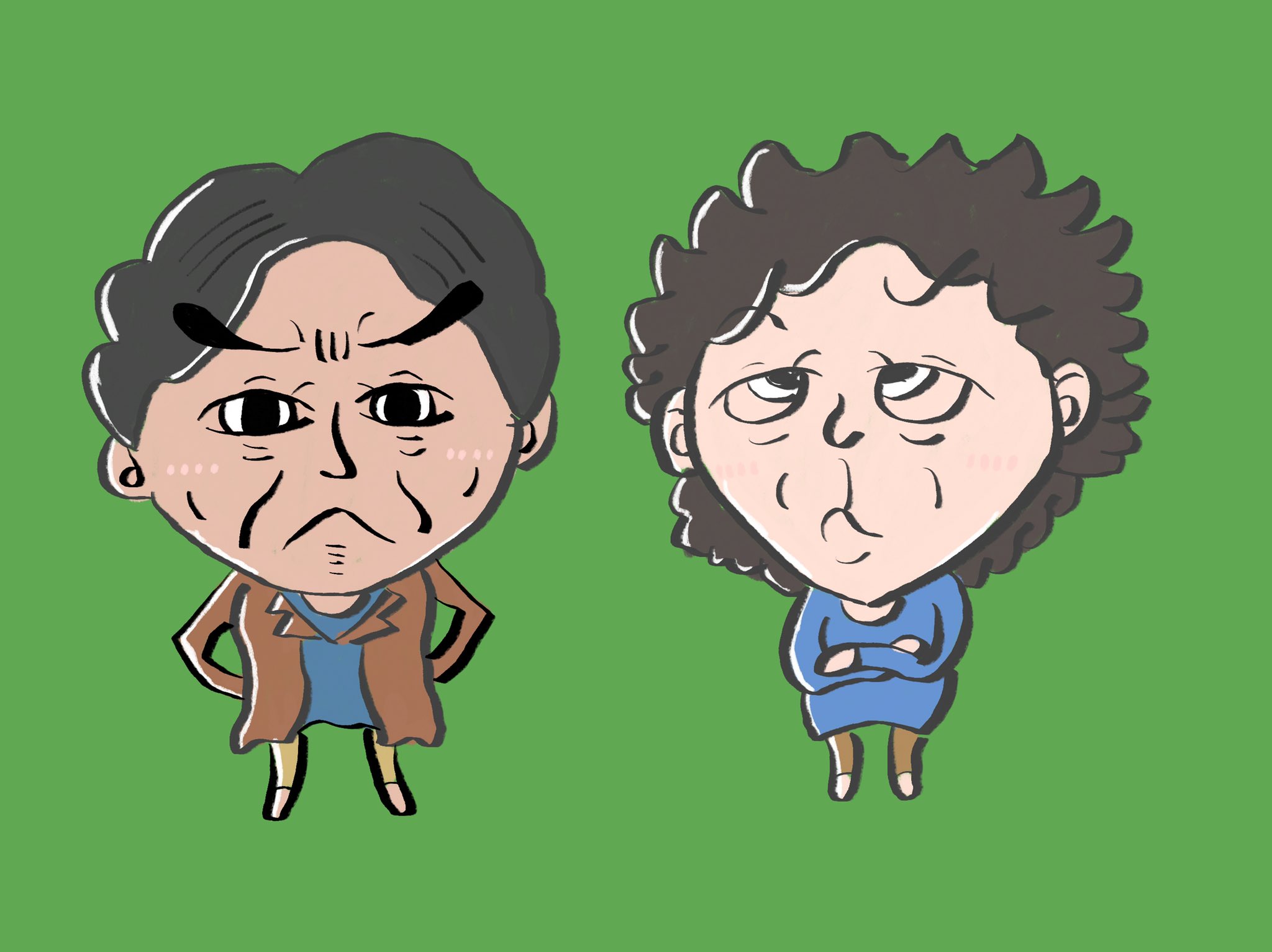 Aki イラストレーター A Twitter 大泉洋と安田顕 こういう有名人のイラストを描くのは初めてで似てる似てないはみなさんにお任せします イラスト イラストレーター 似顔絵 みんなで楽しむtwitter展覧会 私の絵柄が好みって人にフォローされたい T Co