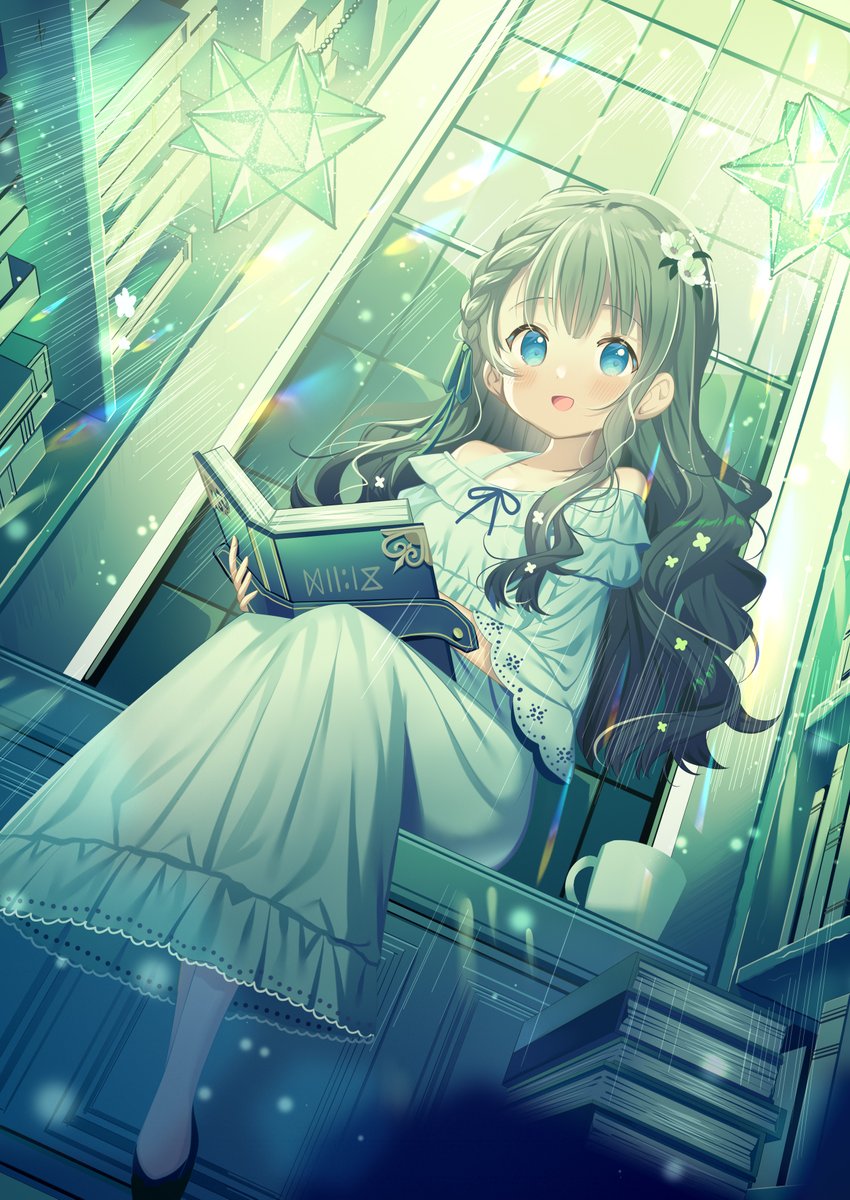 月明かりと書庫 オリジナル いかりのイラスト 月明かりと書庫 オリジナル いかりのイラスト