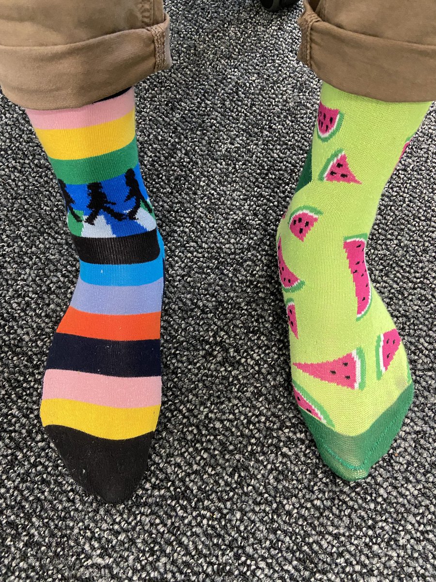 #crazysocks4docs Put your best foot forward ...