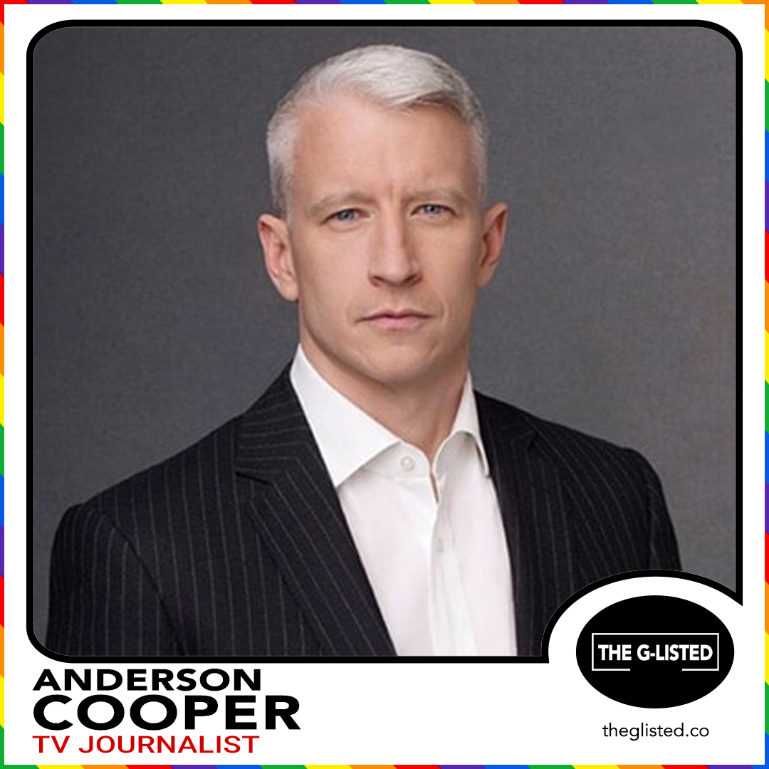 Happy birthday to TV journalist Anderson Cooper!!! 