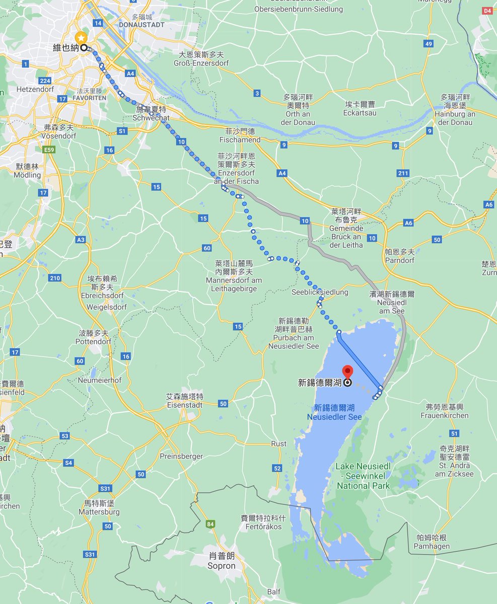 柳红hong Liu 今天这32公里完成得比较艰苦 早上前往布尔根兰州新锡德尔湖 原计划绕湖徒步 结果走到跟前才知湖边无路 屡试屡败 甚至陷入走也走不出去的芦苇荡 腿上划了不少血道 也有扎破出血 脚落水 难忘又难得的纪念