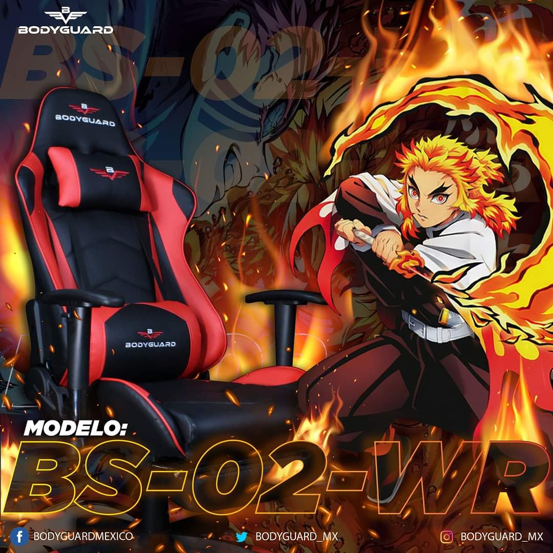 Nuestras sillas gamer están hechas con el mismo corazón y pasión que las de el pilar de fuego 👊🔥🔥🔥

Consigue ya tu silla Bodyguard y pasa al siguiente nivel de comodidad.

#Rengoku
#kimetsunoyaiba