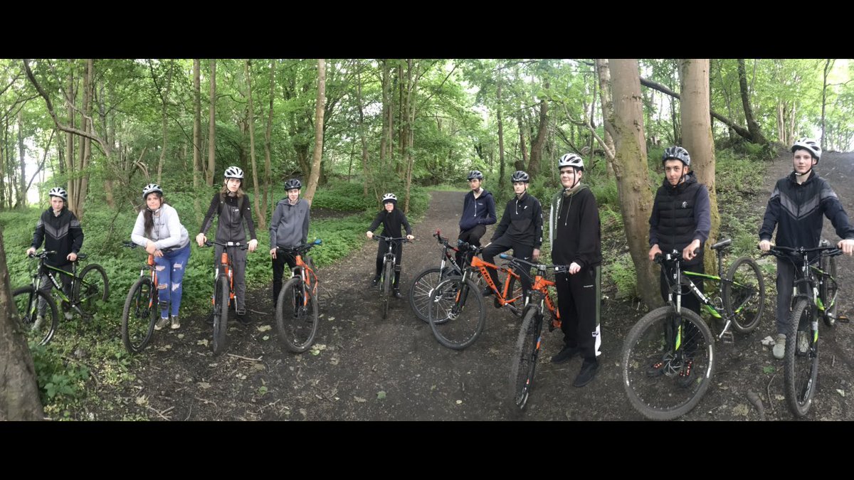 DofENAC's tweet photo. How to celebrate #WorldBicycleDay? A 20 mile commute to the office, a 5 mile mtb ride with @YoungPersonSupp DofE group at @EglintonPark, followed by a 20 mile commute home. Will definitely sleep tonight! 🌍🚲🌅🥱😴 #IAmDofE @ArranOutdoors https://t.co/T5pkoiuRdT
