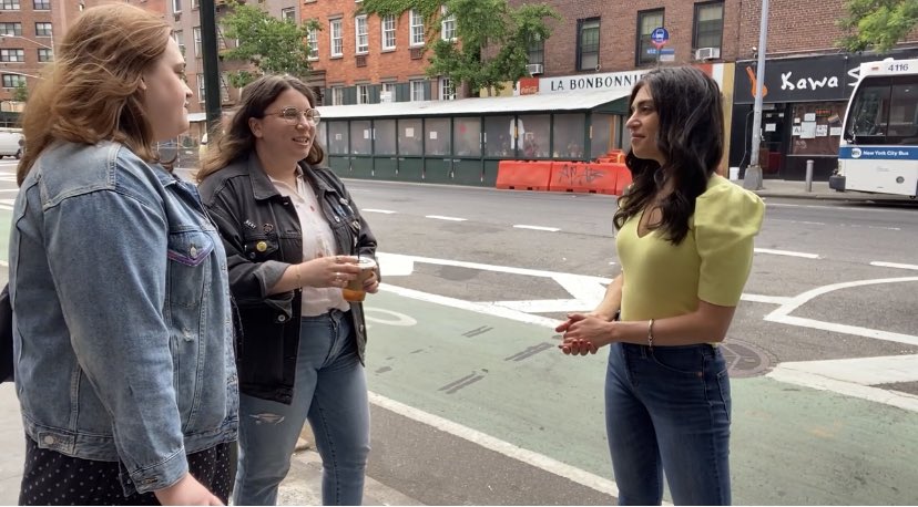 JustineReTV's tweet photo. Catch @NY1 #Pride2021 special tonight at 8pm. I profile a couple on how they started dating in the pandemic @jving @jamie_spock https://t.co/VWox8ZAqOW