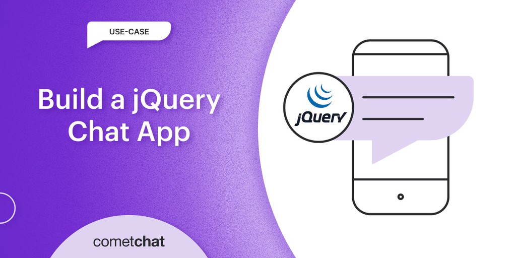 CometChat's tweet image. Build your own real-time chat application in jQuery!
Follow the steps in this recent tutorial on how to integrate jQuery to build the perfect chat app 👉 bit.ly/3uU8hYY

#CometChat #ChatAPI #ChatSDK #AppDevelopment #jQuery #ChatApp #ChatSolution #InAppChat