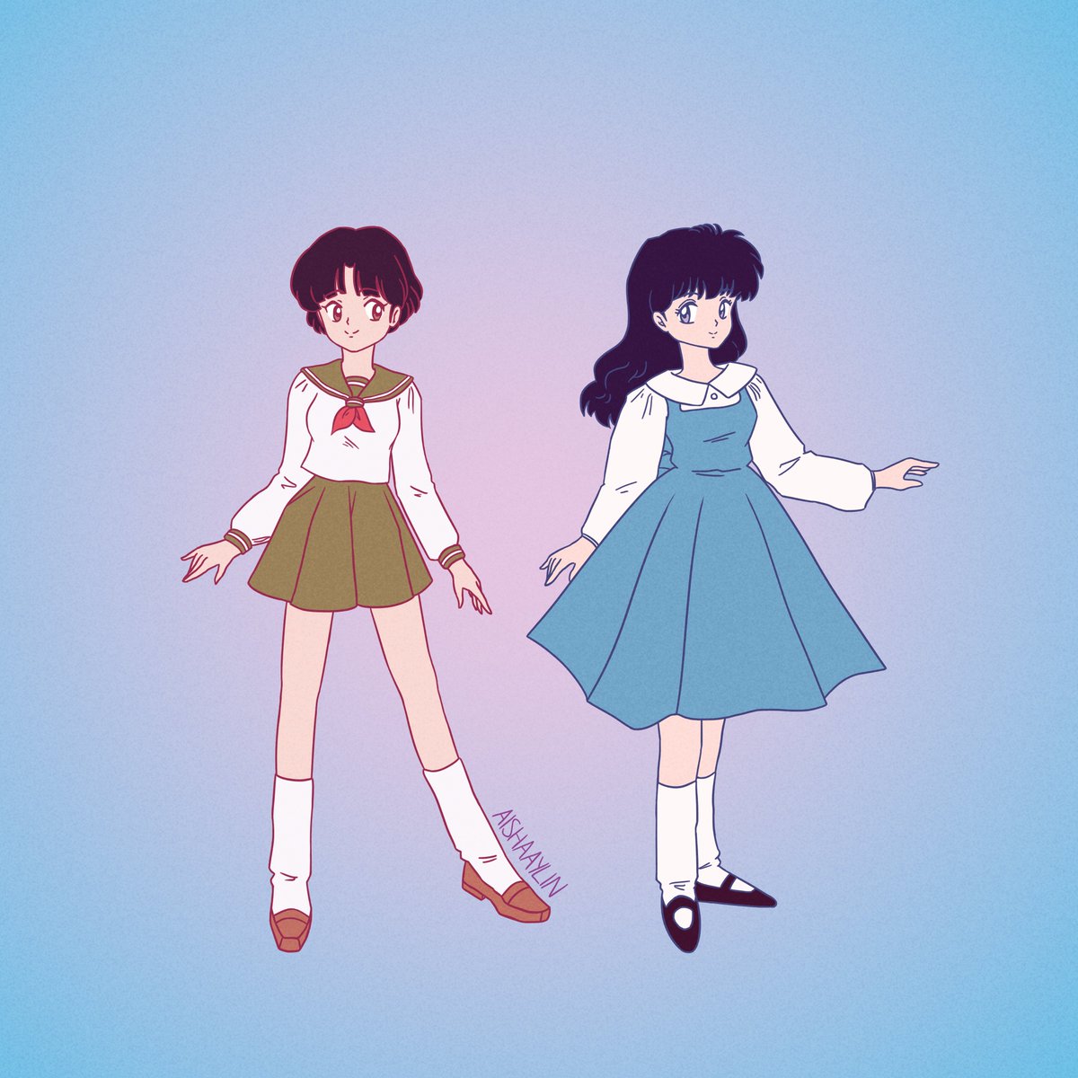 aishaaylin's tweet photo. Outfit swap
#ranma #inuyasha #art #ArtistOnTwitter https://t.co/v2ytepweGy