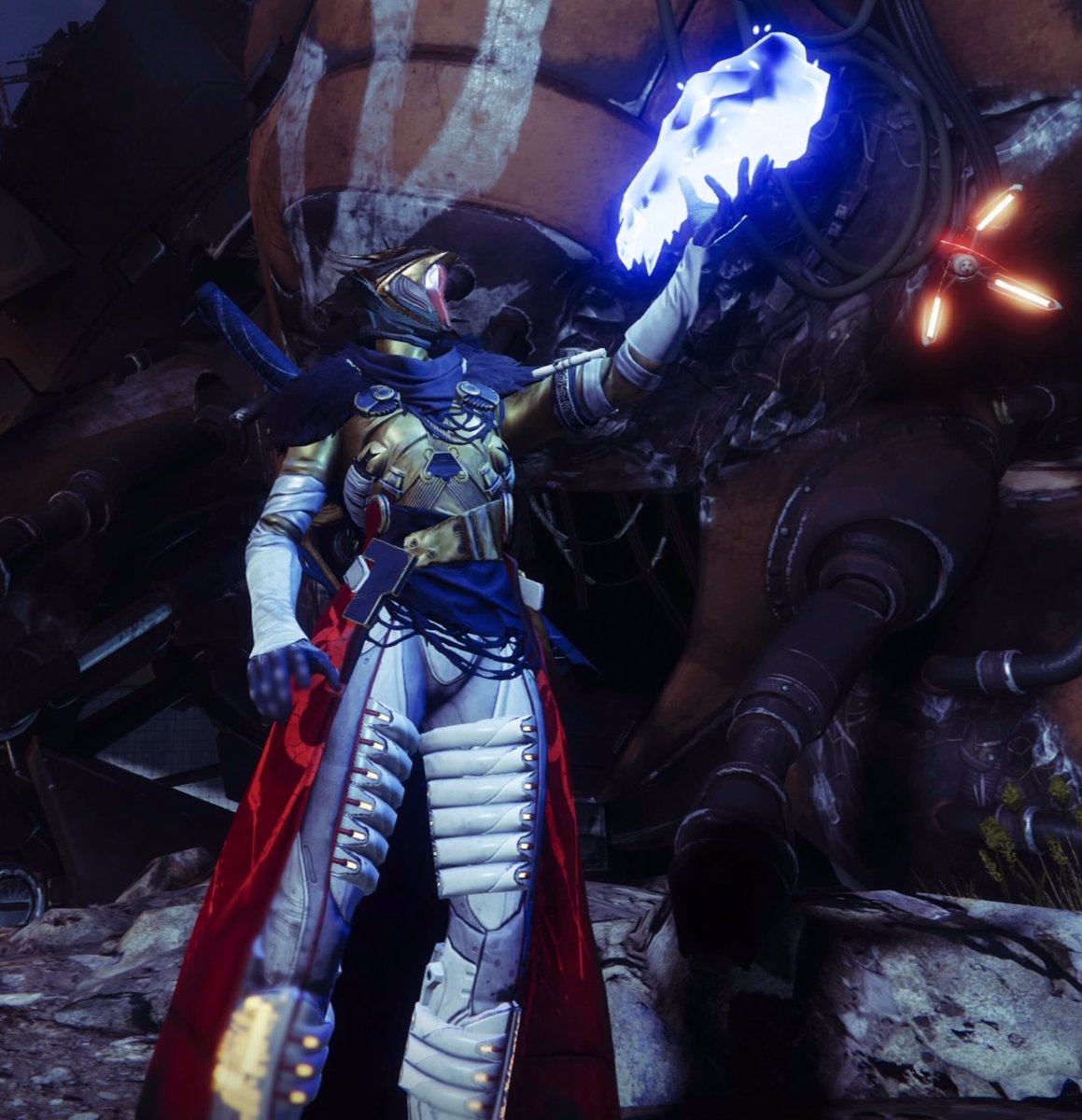 thesonicdark's tweet photo. Just my Warlock’s entry for #Destiny2 #SplicerFashionShow https://t.co/rKxb5Dxqav