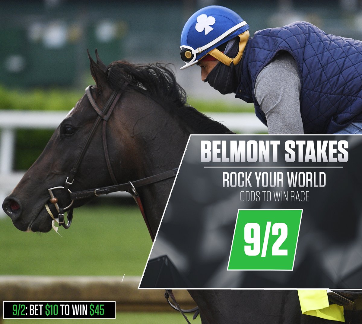 rotoworld_hoops's tweet photo. .@Whale_capper and @BritneyEurton are in agreement that Rock Your World is the horse to beat at the Belmont Stakes. 🤝

📺: https://t.co/KS7g87f1zK
🍎: https://t.co/7C0zYa2j09
🔊: https://t.co/zQQOJIhvvu https://t.co/u9DfxOFdxw