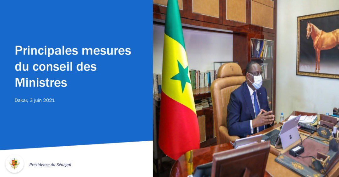 #ConseilDesMinistresSn