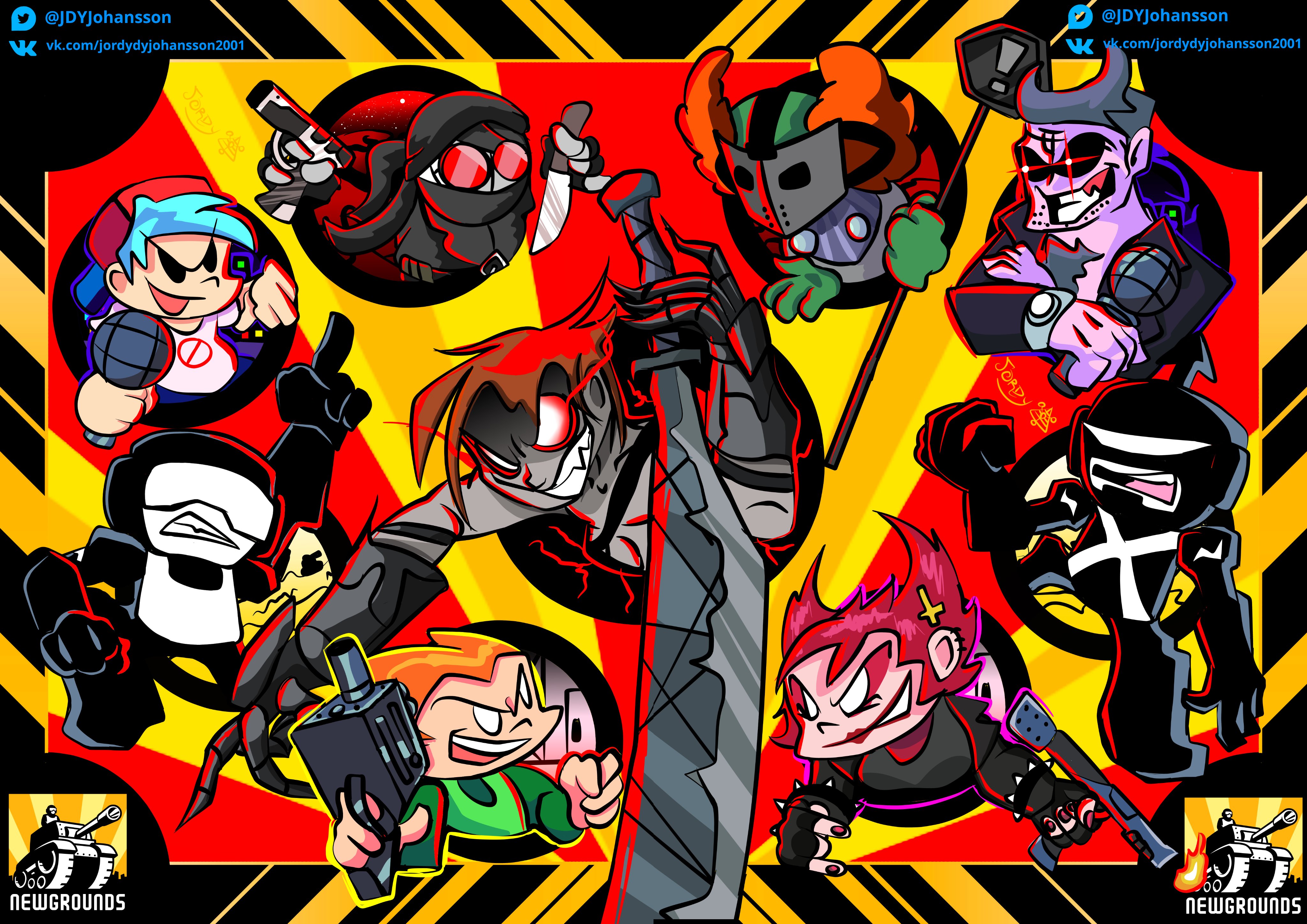 Madness combat x Your boyfriend crossover by Cherry12bomb on Newgrounds