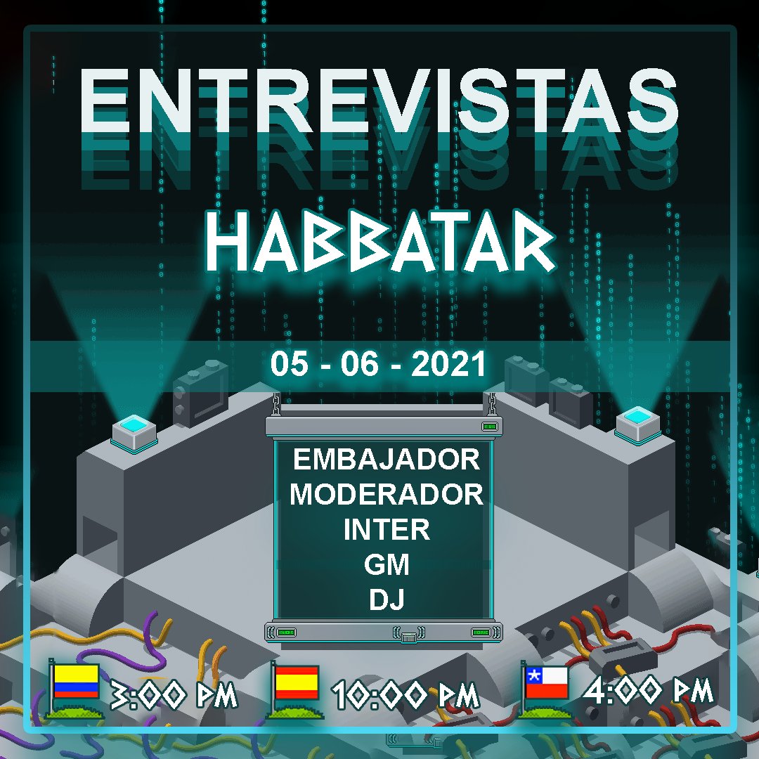 ¡Habbatarianos llego el momento tan esperado!🏅, de hacer parte de nuestro grandioso equipo staff🤩.Para ocupar cargos de alta responsabilidad y prestigio dentro del mismo.
Te esperamos para esta prueba en Habbatar.com