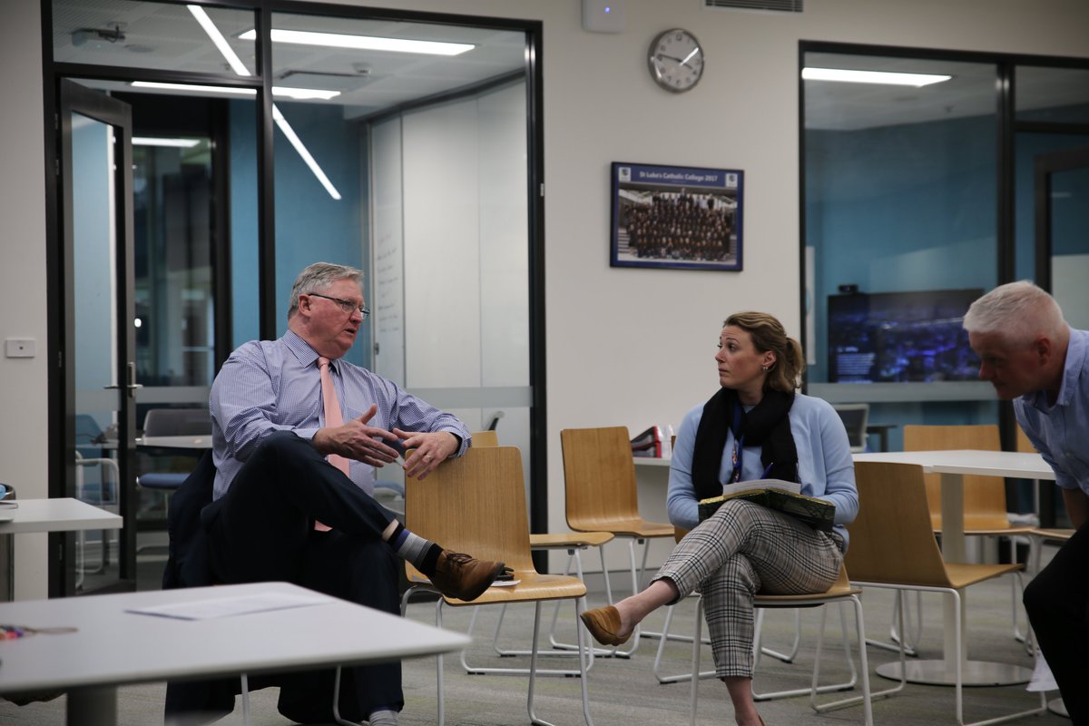 Yesterday afternoon's staff colloquy with Professor Anthony Maher was a great success! The topic was the 21st Century understanding of Salvation and it generated some great discussions and reflections.
<a href="/CatholicEdParra/">Catholic Schools Parramatta Diocese</a> <a href="/fxavier81/">Francis O'Callaghan</a>