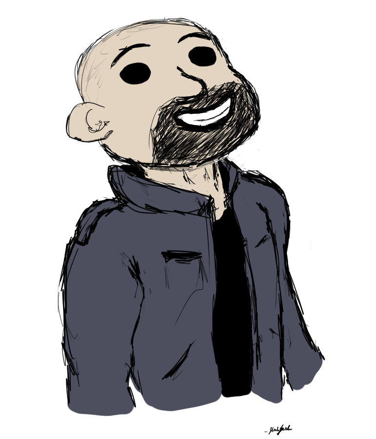 ShadowHaiku's tweet photo. #DailyDoodle
Today's daily doodle
(Day 166)
It's @JeremyNDooley ! (Since tomorrow is his birthday)
(first time drawing Jeremy, and I didn't have a reference)
#AHFanArt
Happy early birthday, JDoolz. https://t.co/KdUqDFESuL